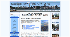 Desktop Screenshot of essential-new-york-city-guide.com